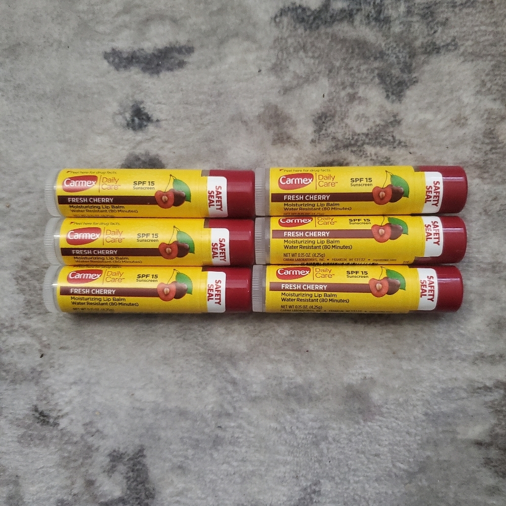 Carmex Fresh Cherry Lip Balm Set 🍒